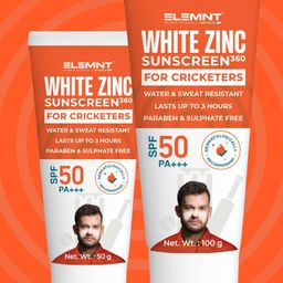 Elemnt Sports Science Set Of 2 White Zinc Sunscreen SPF50 - 50 g Each-41
