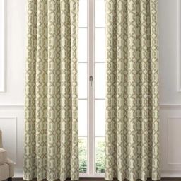 GM Avoca Green Cotton 7 Ft. Door Curtain - Set of 2-32