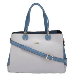 Globus Iceberg Blue Solid Medium Handbag-picture-27