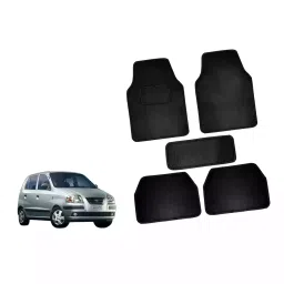 Auto Pearl CMBK140 Polyester Standard Mat for Renault Scala (Black)-10