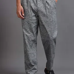 Italian Colony Men Camouflage Printed Relaxed Joggers Trousers-image-65
