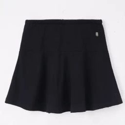 Edheads Kids Black Cotton Regular Fit Skort-image-89