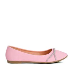 London Rag Women's Blush Ballerinas-image-69