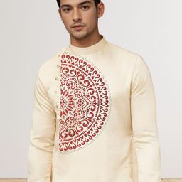PulseIQ Men Ethnic Motifs Printed Kurta-picture-22