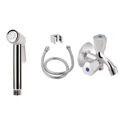 Fastgear Health Faucet Set Stainless Steel Chrome Finish Silver, FG1192-44