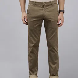 U.S. Polo Assn. Men Micro Or Ditsy Printed Austin Trim Fit Trousers-image-20