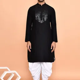 Arihant Rai Sinha Men Regular Kurta with Dhoti Pants-image-37
