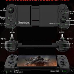 Ninjadog Astra One Ultra - Hall effect Mobile Game Controller| Wireless gamepad for PC, iOS, Android image 4