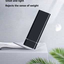 elbme ELBME® External Hard Drive Portable SSD External Hard Drive,Solid State Data USB 3 Type-C Support for Computer Backup Drive Windows XP PC Laptop and Mac Data Storage Transfer Black 4TB image 5