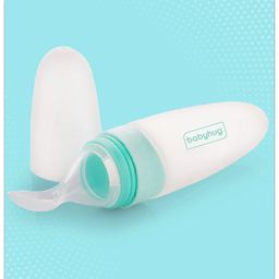 Babyhug Squeezy Silicone Food Feeder- Blue-16