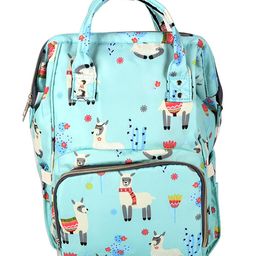 House of Quirk Maternity Backpack  - Alpaca Light Blue-image-1