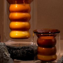 Seva Home Luxe Candle - Set of 2 - Leather-image-1