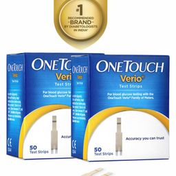 OneTouch Verio Glucometer Test Strip 100s Pack of 2-11