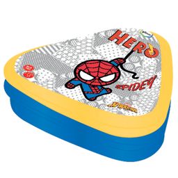 Disney by Gluman Triangle Lunch Box Spiderman Print - Blue-image-36