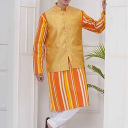 Sethukrishna Men Printed Regular Kurta with Churidar-picture-19