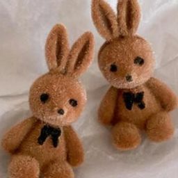 AKISON JEWELS Teddy Bear Korean Studs Earrings-image-8