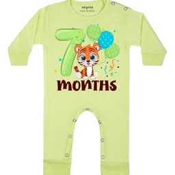 Arvesa Infants Printed Round Neck Bodysuits-picture-35