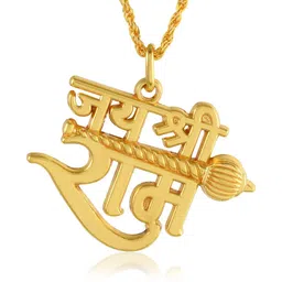Missmister Men Gold Pendant-15