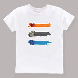 KAVEE Boys Printed Pure Cotton Bio Finish T-shirt-image-45