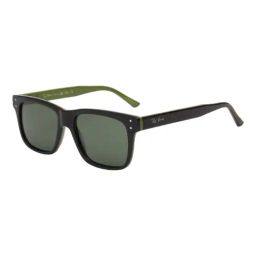 Ted Smith Green UV Protection Square Unisex Sunglasses-27