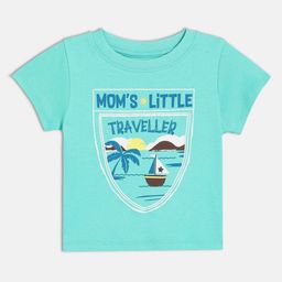 MINI KLUB Boys Printed Pure Cotton Applique T-shirt-image-63