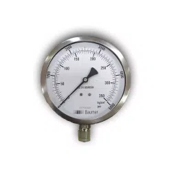 Baumer 150 mm 0-40 kg/cm2- 000291 Pressure Gauge BV-H2-4BM-BOTTOM-40KG-31