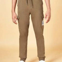 Coolsters by Pantaloons Kids Olive Cotton Printed Trackpants-image-93