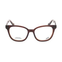Web Eyewear Brown Square Eye Frames for Men image 2