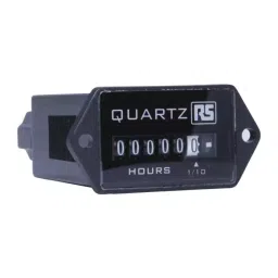 RS PRO Electronic Hour Meter Counter 6 digit 50 Hz, 60 Hz 90-264 V AC, 8966927-15