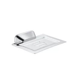 PLATO Victorian Soap Dish Brass Chrome Finish Silver, 6013-image-59