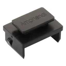 AMPHENOL COMMUNICATIONS SOLUTIONS DUST COVER, SFP CAGE CONN, THERMOPLASTIC, U77-A1110-8000P (Pack of 100)-47