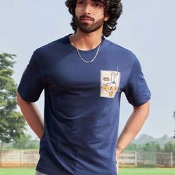 WROGN Men Printed Pockets T-shirt-picture-0