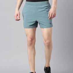 Woods Sage Green Regular Fit Sports Shorts-picture-24