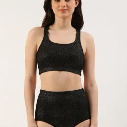 Clt.s Black Printed Bikini Set-image-55