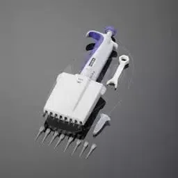 Glassco 5-50 ml Eight Channel Variable Micropipette 500.303.15-23