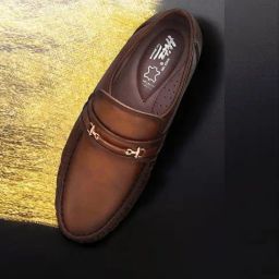 Hitz Men's Brown Formal Loafers-image-32