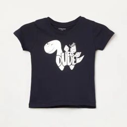 Juniors by Lifestyle Boys Blue Cotton T-Shirt-image-62