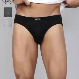 Levi's 065 Assorted Regular Fit Ultra Briefs - Pack of 3-picture-30
