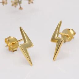 GIVA 92.5 Sterling Silver Lightning Bolt Earrings for Women-image-42