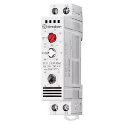 FINDER THERMO HYGROSTAT, 1NO, 10A, 230V, 7T.51.0.230.4360-17