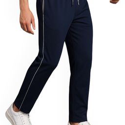 EcoLove Men Side Pockets Track Pants-image-83