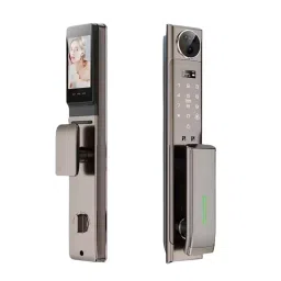 GOLENS Digital Door Lock Biometric Lock with Face ID Mocha Gold, X10-17