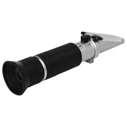 ACETEQ Brix Refractometer Black and Silver for Beer Wine Fruit Sugar, ‎0-32 BASIC-29