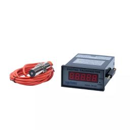 Systems Tech Panel Mount Digital Tachometer 60-50000 RPM with Magnetic Pick-up Sensor, TM-802-81