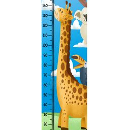 WENS Giraffe Ride Height Chart Wall Decal Growth Chart Vinyl - MultiColor-image-26