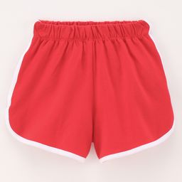 CrayonFlakes Side Taped Sports Shorts - Red-image-94