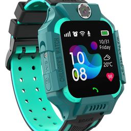 Wearfit Champ 2G Flash Waterproof Smartwatch With SOS Voice Calling And Location Tracking- Green-13