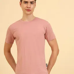 UNIQSOME Men Printed Pure Cotton Applique T-shirt-picture-35