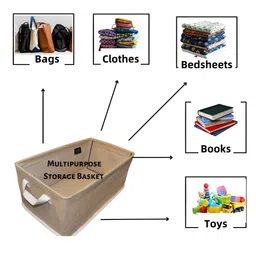 Tweedle Grey Set of 1 Regular Multi-Utility Organisers image 4