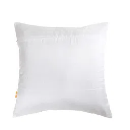 ANS Off-White Set of 2 Self Design Square Cushion Covers image 5